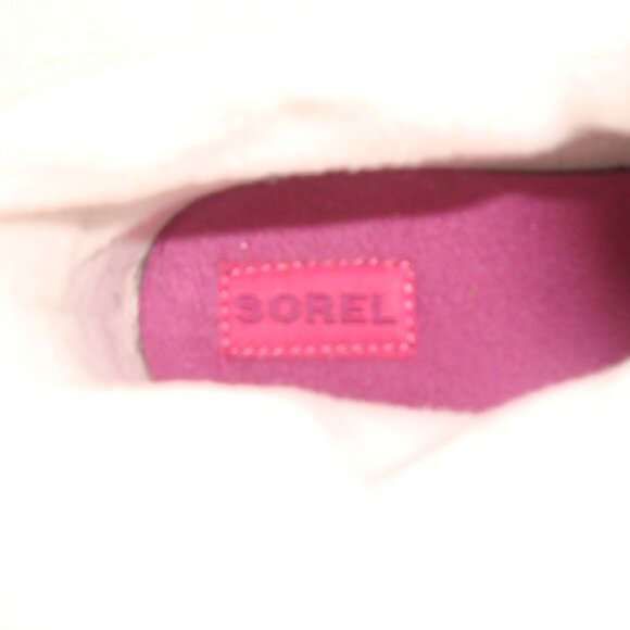 Sorel Tofino Pink Suede Waterproof Snow Boots Girls Size 5 - Picture 15 of 15
